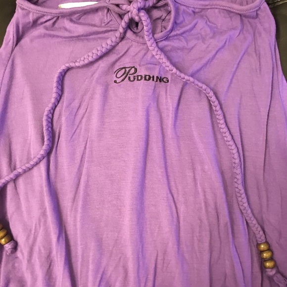 Pudding jeans Tank Top, beaded camisole - Picture 4 of 4